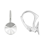 Bigle angielskie srebro 925 pod kamienie Swarovski Rivoli 1122 SS39