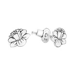 Silver 925 celebratory earrings daffodil daffodils
