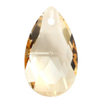 Lumina Crystals LU6106 22mm Migdał / Pear Golden Shadow