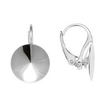 English earwires silver 925 under Swarovski Rivoli stones 1122 12mm #S20