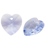 Swarovski 6228 Serce Heart 14mm Provence Lavender