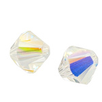 Swarovski 5328 Bicone 8mm Crystal AB