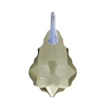 925 silver pendant with Swarovski Baroque 22mm Crystal Satin crystals