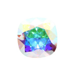 Swarovski - 4470 Square 10mm Crystal AB F