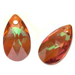 Swarovski - 6106 Almond 16mm Crystal Copper