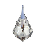 925 silver pendant with Swarovski Baroque 22mm Crystal CAL crystals