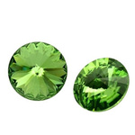 Swarovski - 1122 Rivoli 12mm Peridot F