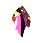 Lumina Crystals - 6735 32mm Leaf Liść Vitrail Rose