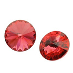 Swarovski - 1122 Rivoli 12mm Padparadscha F