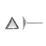 Swarovski Cube 4841 4mm 925 silver stick #GWC-4