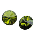 Swarovski - 1122 Rivoli 12mm Olivine F