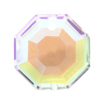 Lumina Crystals - 6401 14mm Octagon Pendant Crystal Shimmer