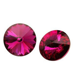 Swarovski - 1122 Rivoli SS29 Fuchsia F