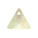 Swarovski 6628 Xilion Triangle 12mm Luminous Green
