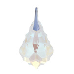 Wisiorek srebrny 925 z kryształami Swarovski Baroque 22mm Crystal Blue AB
