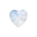 Swarovski 6228 Heart 14mm White Opal