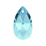 Swarovski - 6106 Migdał Pear 28mm Aquamarine