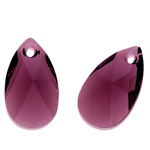 Swarovski - 6106 Migdał Pear 28mm Amethyst