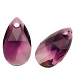 Swarovski - 6106 Almond 16mm Amethyst Blend