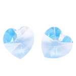 Swarovski 6228 Serce Heart 10mm Light Sapphire