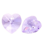 Swarovski 6228 Serce Heart 10mm Violet