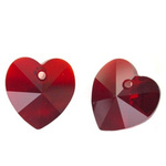 Swarovski 6228 Serce Heart 14mm Siam