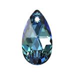 Swarovski - 6106 Migdał Pear 28mm Bermuda Blue