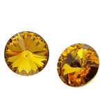Swarovski - 1122 Rivoli SS39 Sunflower F