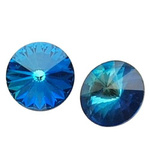 Swarovski - 1122 Rivoli 12mm Bermuda Blue F