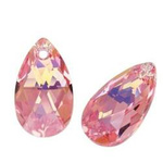 Swarovski - 6106 Almond 16mm Light Rose AB