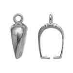 Tie 925 silver with circle for Swarovski stones #K05