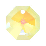 Lumina Crystals - 6401 14mm Octagon Pendant Paradise Shine