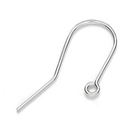 925 sterling silver open earwires for suspension #BO22