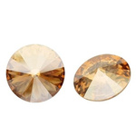 Swarovski - 1122 Rivoli 12mm Golden Shadow F