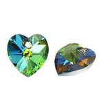 Swarovski 6228 Serce Heart 10mm Vitrail Medium