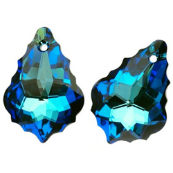 Swarovski - 6090 Baroque 22mm Bermuda Blue